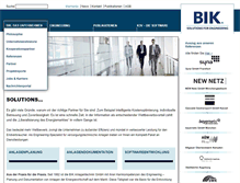 Tablet Screenshot of bik-anlagentechnik.de